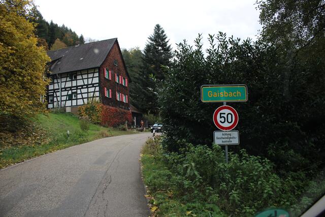 Gaisbach, ein Weiler der zum Baden-Badener Stadtteil Lichtental gehört.