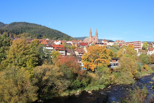 Forbach, die kleine Gemeinde an der Murg liegt im Landkreis Rastatt