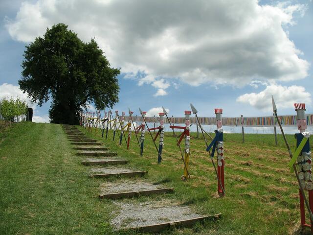 die Treppe hinauf, LAGA Öhringen