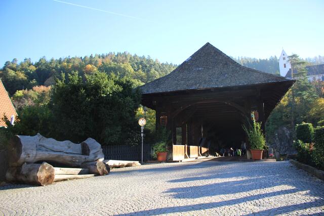 Die Holzbrücke – das Wahrzeichen von Forbach