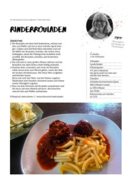 Das nächste Sonntagsessen ist schon klar, oder?