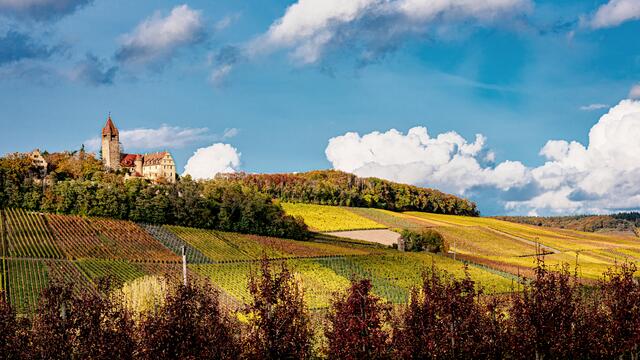 Schloss Stocksberg im Herbst 2021