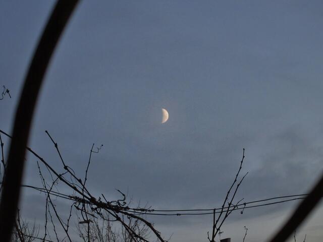 Der Mond ist aufgegangen...