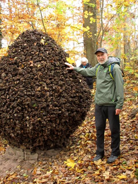 Klaus Waldbüßer mit einer seiner größten Herausforderungen.