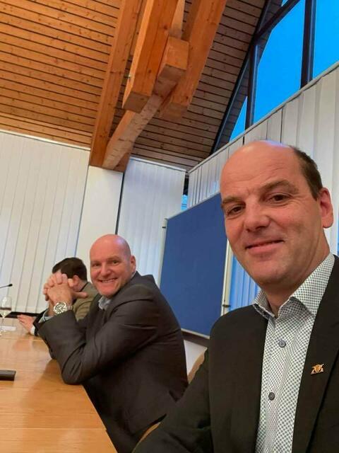 Stephen Brauer, MdL und Georg Heitlinger, MdL