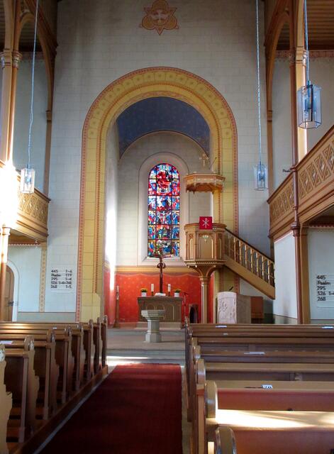 Innen Kirche Geißelhardt