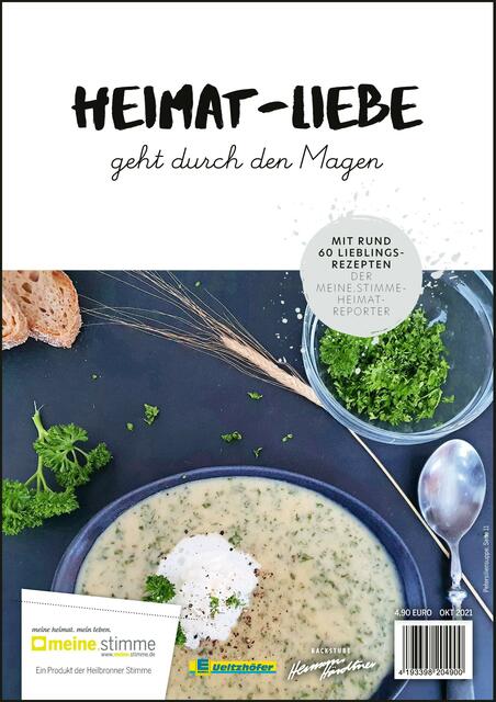 So sieht das Rezeptheft aus.