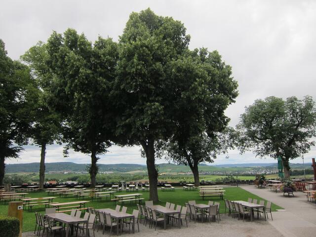 Ein wunderschöner Biergarten. Aber wo ist er ?