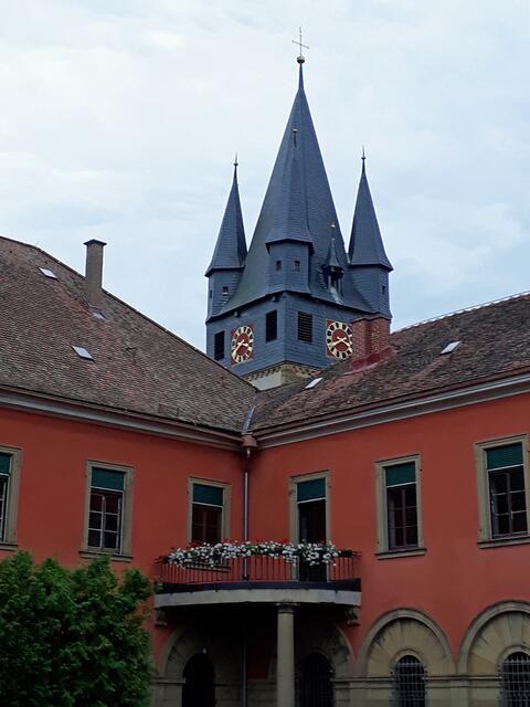hinterm Schloss die Johanneskirche, Schwaigern