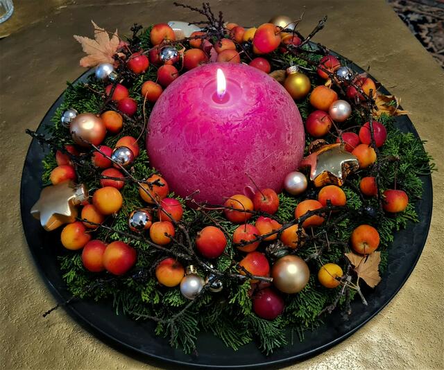 ... mit Freude gebunden zum 1.Advent
