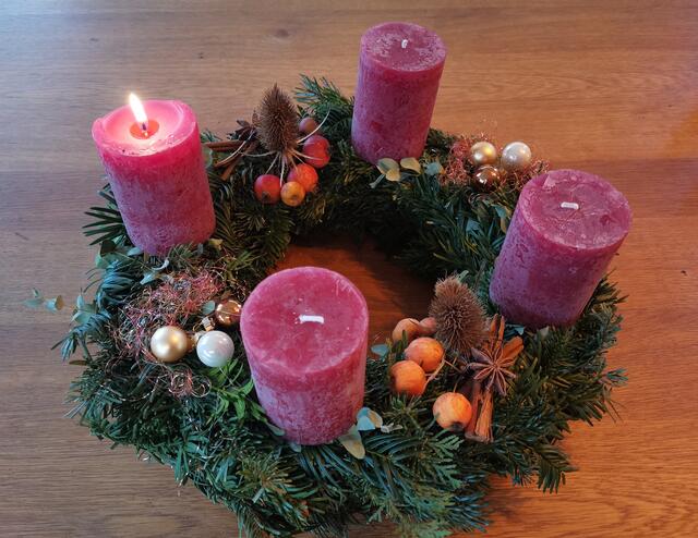 Adventskranz 2021