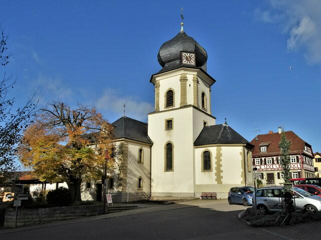 Evang. Johanneskirche in Obersulm-Affaltrach.