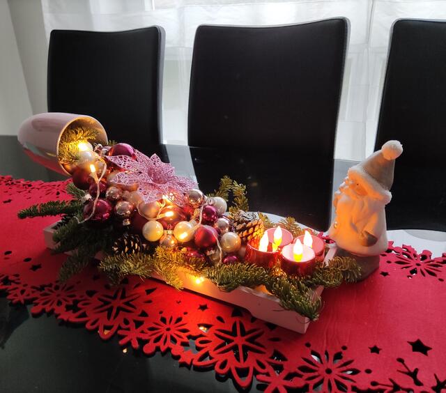 Mein selbstgemachter Adventskranz