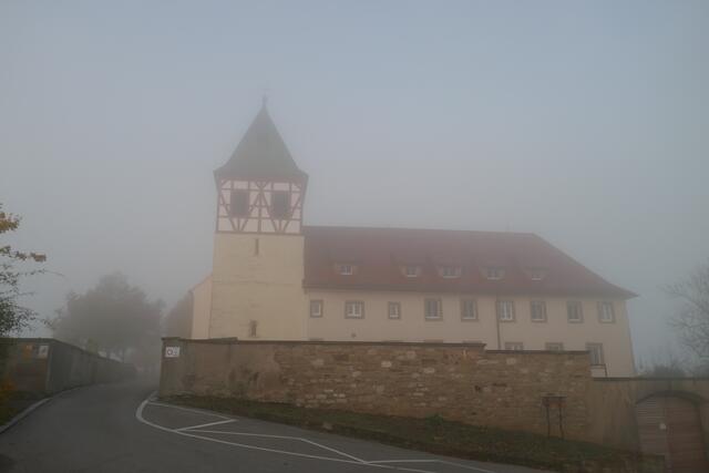 Novembernebel auf dem Michaelsberg