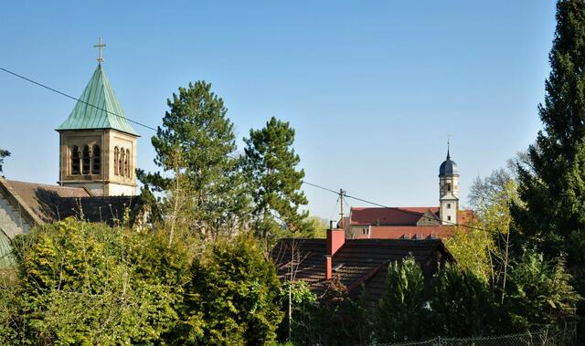 Matthäuskirche und Martinuskirche in Sontheim