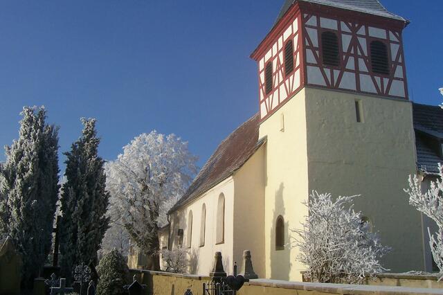 Michaelskirche im Winter