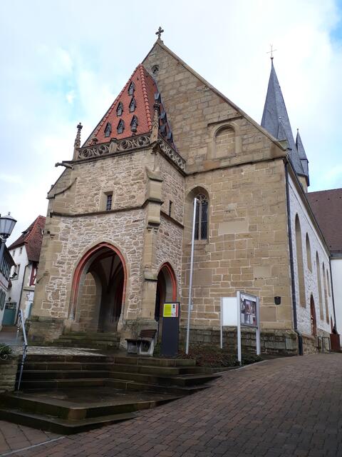 Stadtpfarrkirche Unserer Lieben Frau, Eppingen, am 2. Adventssonntag 1