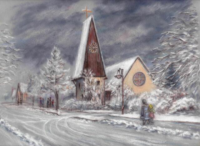 Die Friedenskirche in Grantschen.