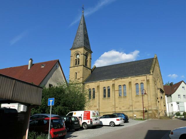 Kath. Kirche St. Johann Baptist in Obersulm-Affaltrach.