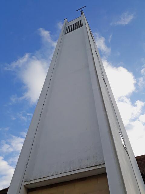 Der Kirchturm von St. Martinus, Schwaigern 2