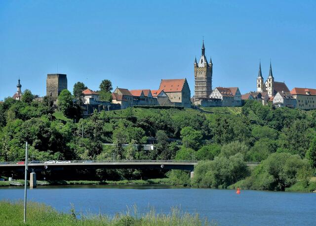Panorama Wimpfen mit Kirchen