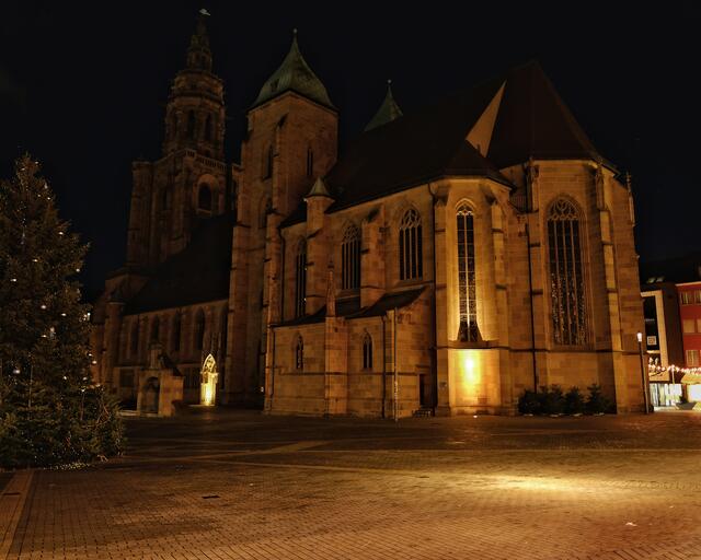 Kilianskirche Heilbronn im Morgenlicht