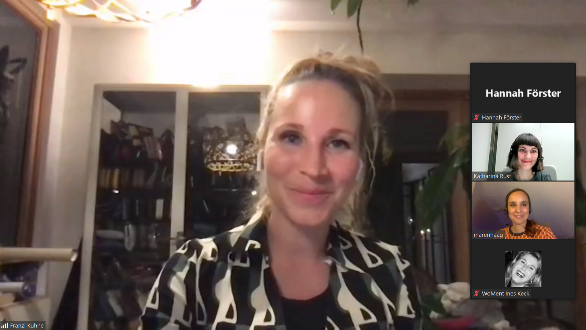 Buchtalk mit Fränzi Kühne Frau fragt nach, was Männer nie