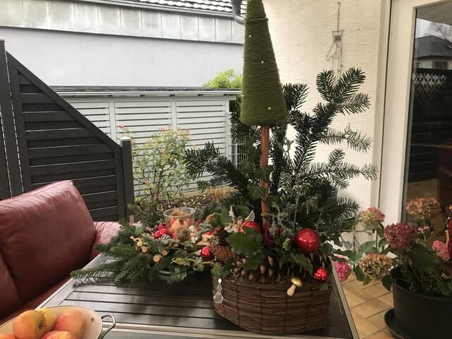 Meine Gestecke für draussen