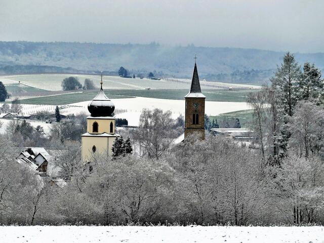 Schluchterner Kirchen im Schnee