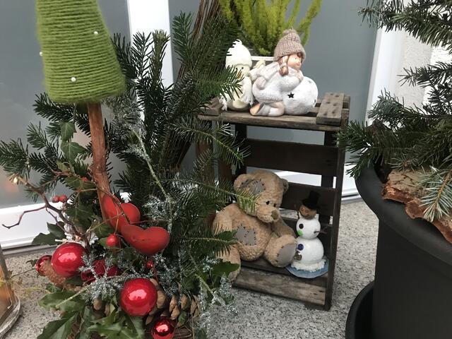 Vor der Haustür