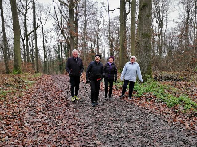 Unterwegs im Ilsfelder Wald.