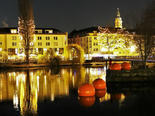 Weihnachtstimmung mit Kilianskirche