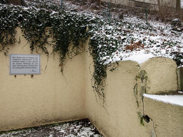 Archivbild von 2020. Die ehemaligen Luftschutzstollen wurden inzwischen verfüllt und es wird diskutiert, ob sie unter dem Baugebiet Klingenäcker halten.