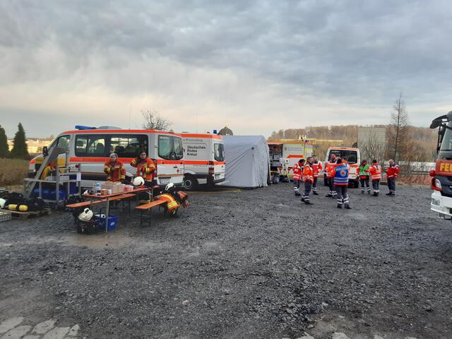 Insgesamt fünf DRK Ortsvereine waren am Einsatz beteiligt.
