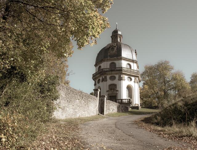 Kapelle auf der Höhe von Schöntal ( Hohenlohe)