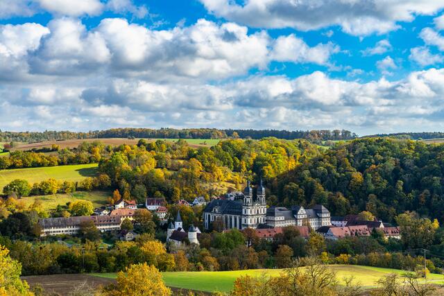 Kloster Schöntal, vom Storchenturm aus betrachtet