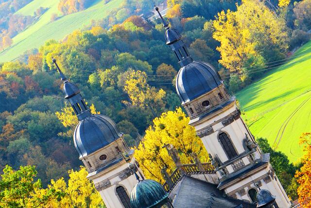 Kloster Schöntal im Farbenspiel