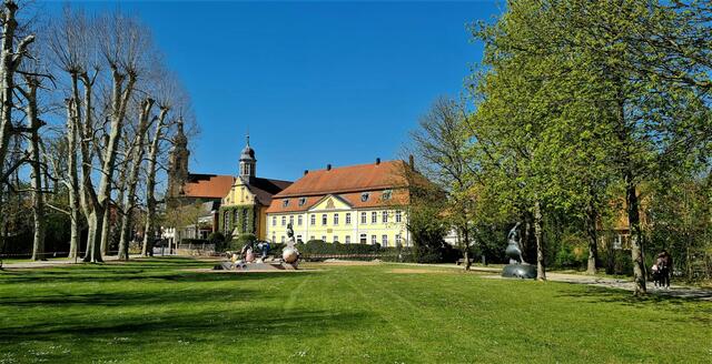 ... der Park Richtung Heckerstrasse