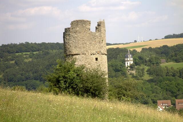 Blick vom Storchenturm auf Schöntal