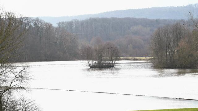 Insel in der Ehmetsklinge
