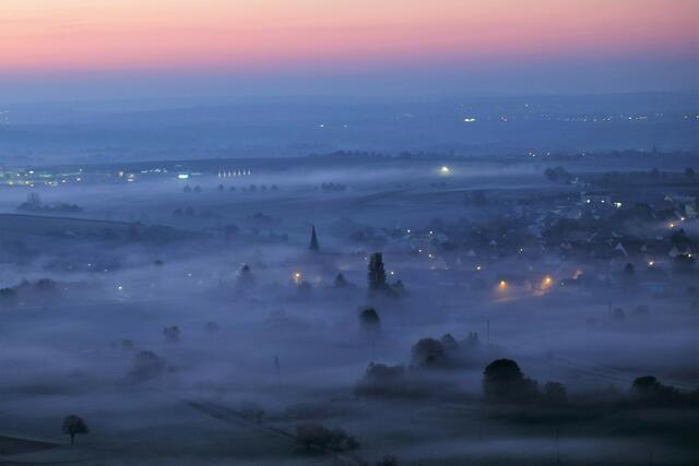 Wintermorgen auf dem Hörnle