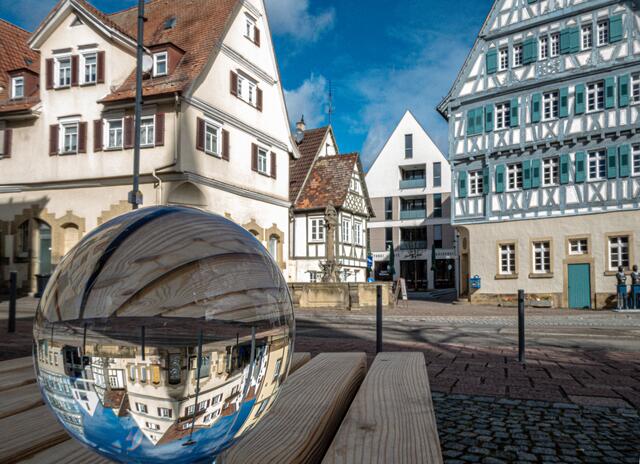 Marktbrunnen mit Fischweib (16. Jh)