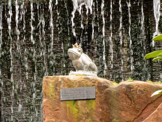 Der Froschkönig an der Cascade