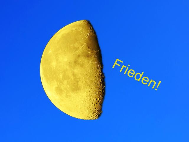Frieden von oben für die ganze Welt
