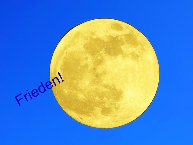 Frieden von oben für die ganze Welt