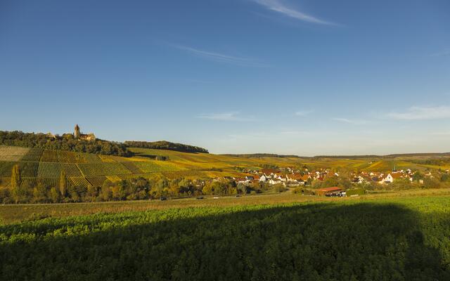 Schloß Stocksberg hoch über Stockheim
