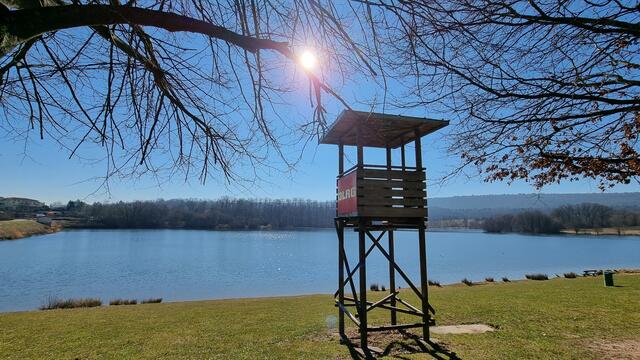 Ehmetsklinge im Februar Morgenlicht