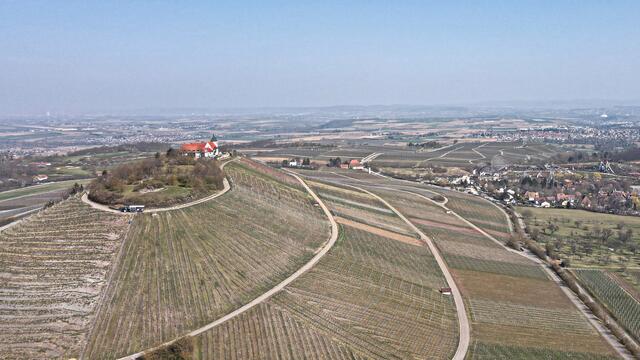 Michaelsberg Sicht von Tripsdrill bis Kohlekraftwerk HN
