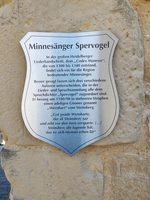 Minnesänger Spervogel