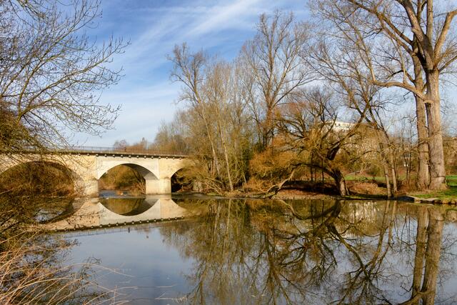 Brücke über den Kocher bei Bad Friedrichshall